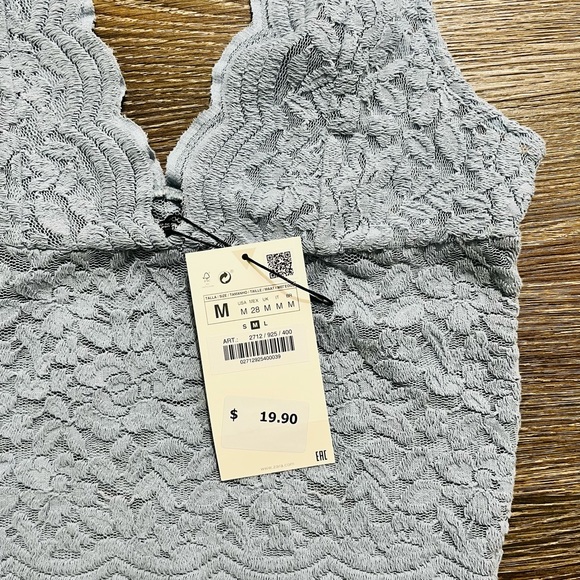 Blue Zara top. Size M - Picture 1 of 2